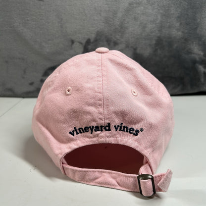 Vineyard Vines Baseball Hat Cap Womens Pink Blue Whale Preppy Outdoor Adjustable