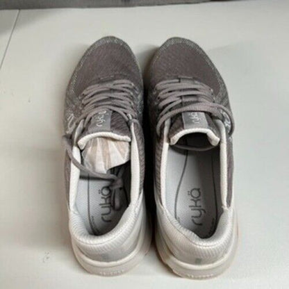 Ryka Devotion X Walking Shoes Comfort Athletic Sneakers Gray Womens 9.5 Wide