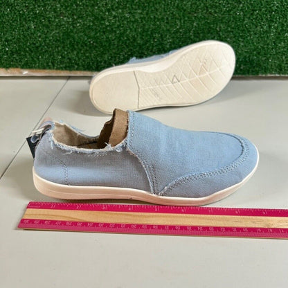 Vionic Beach Malibu Slip-On Shoes Casual Comfort Loafers Light Blue Womens 5