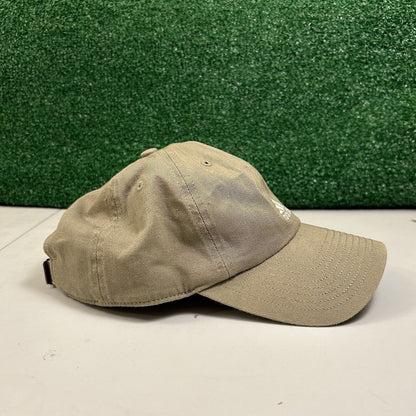 Adidas Aeroready Hat Cap Men Strapback Tan White Logo Canvas Outdoor Casual Golf