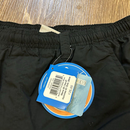 Columbia PFG Shorts Mens Medium 32" Black Relaxed Fit Outdoor Fishing Nylon New