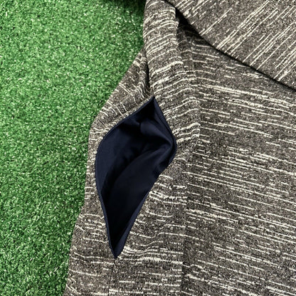 Minnesota Twins Sweater Mens Large Gray Pullover 1/4 Zip Sweatshirt Majestic