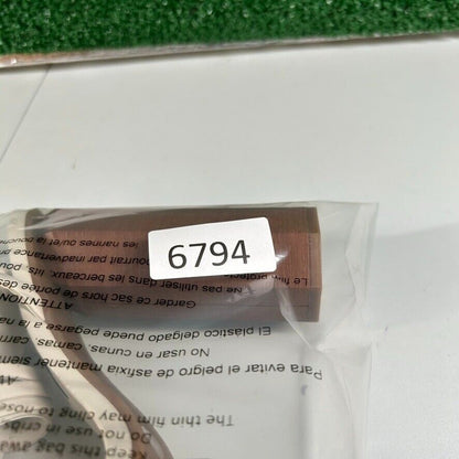 Gianni Bini Parrish Platform Sandals Ankle Strap Wood Block Patent Womens 8.5M