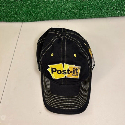 Nascar Post it Baseball Hat Cap Mens Strapback Black Canvas Greg Biffle #16