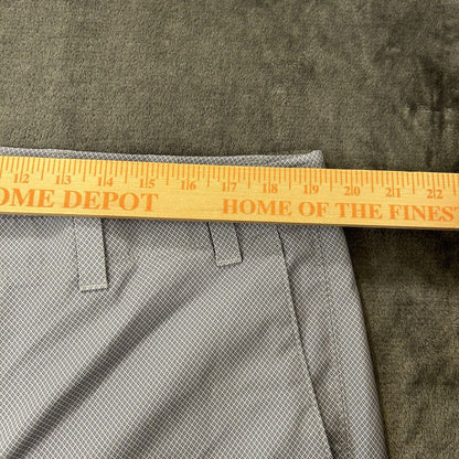 Callaway Shorts Mens 40 Gray White Diamond Golf Casual Golfing 9.5" Inseam
