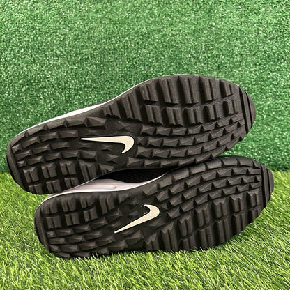 Nike Air Max 1 Golf Mens 8 Black White Spikeless Shoes Sneaker Athletic NEW