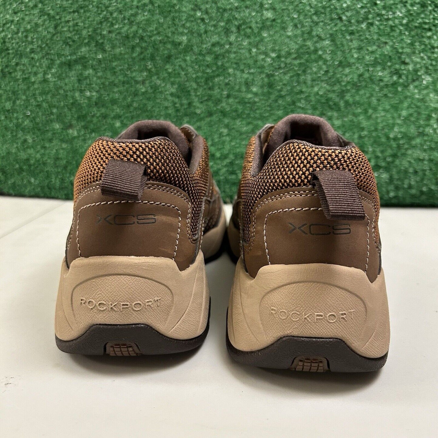 Rockport XCS Spruce 2 Mens 7.5 Brown Shoes Sneakers Walking Comfort Casual New