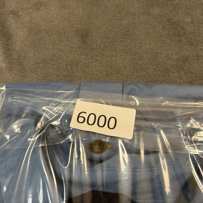 Carhartt Shirt Mens Extra Large Blue Button Up Short Sleeve Relaxed Fit Workwear