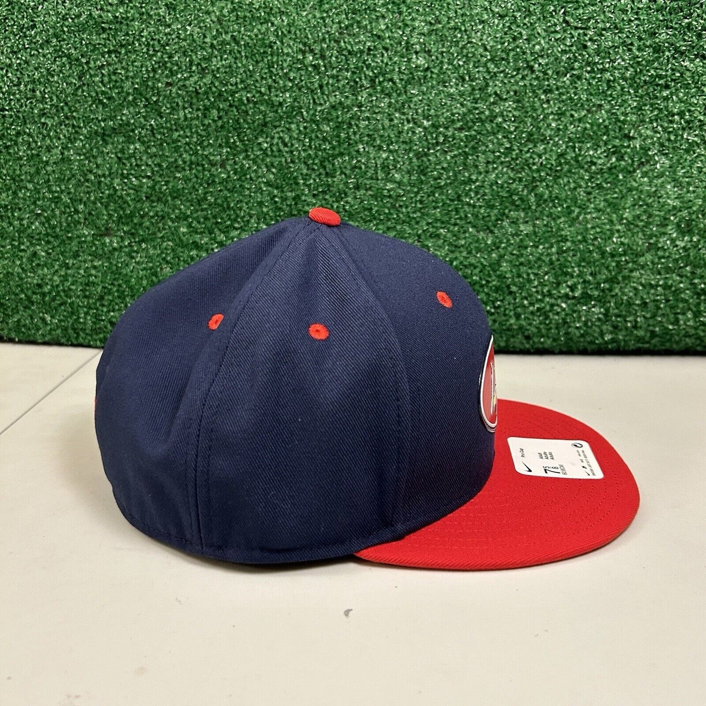 St Louis Cardinals Hat Pro Cap Men 7 5/8 Blue Red City Connect Baseball Nike NEW