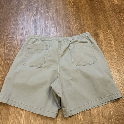 Gap Easy Essential Chino Shorts Mens Extra Large 38" Green/Gray 8" Short NEW