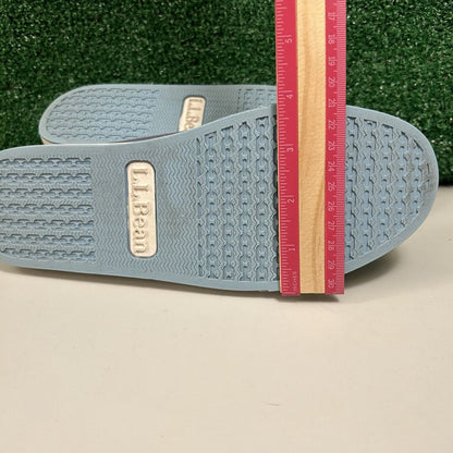 LL Bean Campside Oxford Womens 8.5 M Blue Canvas Shoes Sneakers Casual