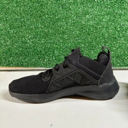 Puma Softride Enzo Sneakers Kids Athletic Running Shoes Black 3.5Y (See Pics)