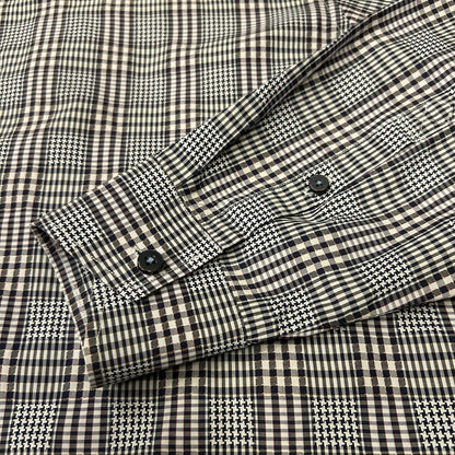 Tommy Bahama Button Up Shirt Mens Large Blue White Plaid Island Modern Fit