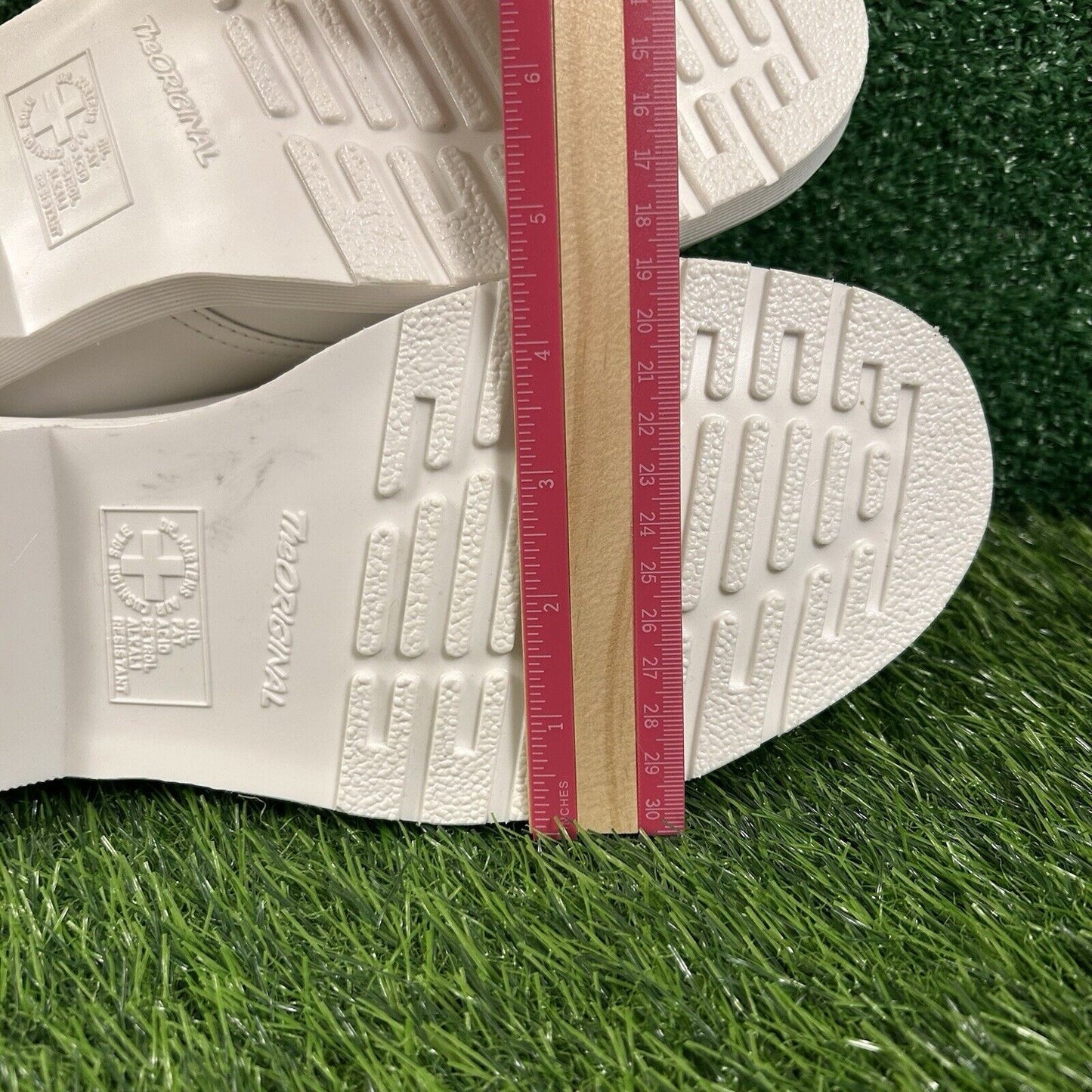 Dr Martens Oxford Pride Womens 9 White Leather Shoes Lace Up 27522 Preppy New