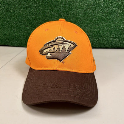 Minnesota Wild NHL Blaze Orange Hat Cap Strapback Pheasants Forever Hunting
