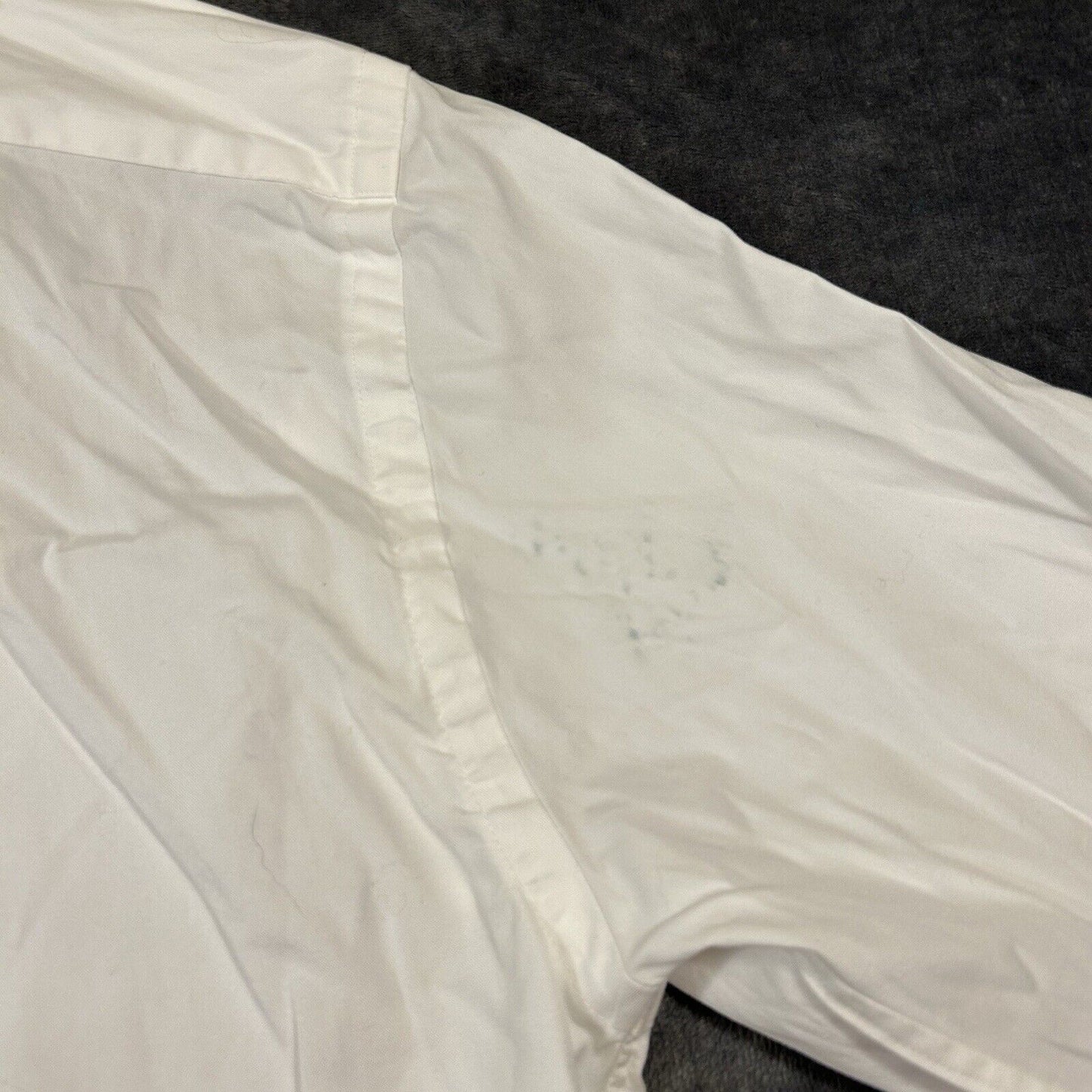 Nordstrom Shirt Mens 14.5 32 White Button Up Long Sleeve Formal Work Preppy