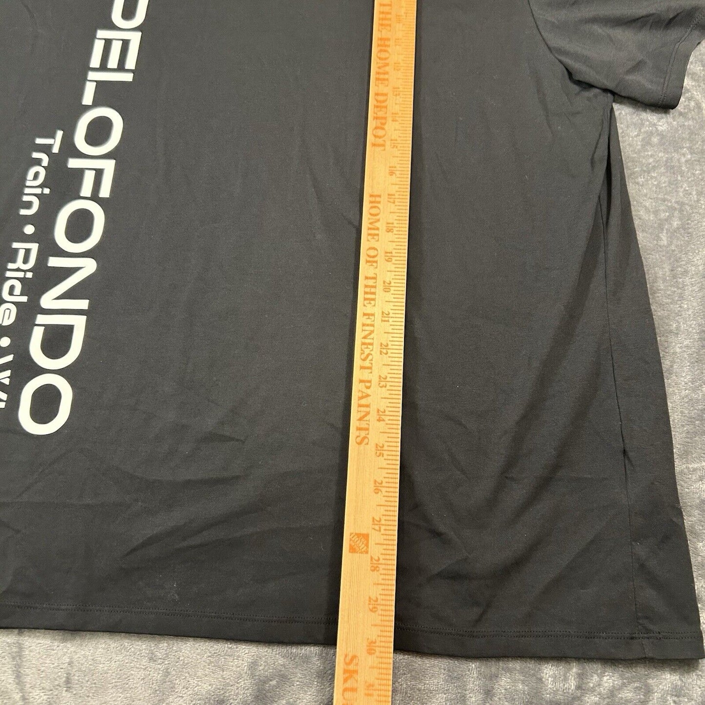 Nike Shirt Mens XXL 2XL Black Short Sleeve Athletic T-Shirt Running Training