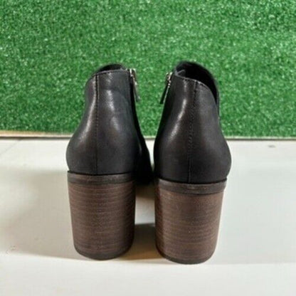 Lucky Brando Panally Ankle Booties Block Heel Casual Everyday Boots Womens 10 M