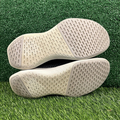 Allbirds Tree Dashers Women 10.5 Black Beige Shoes Sneaker Athletic Running