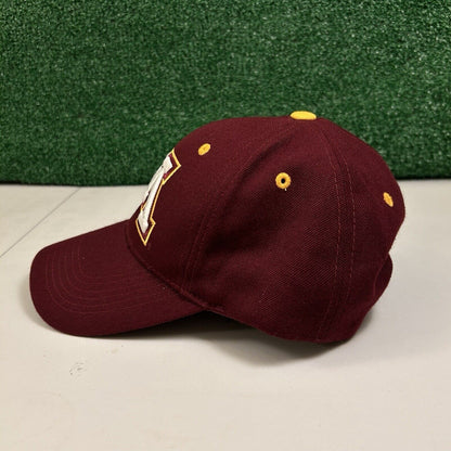 Minnesota Gophers Baseball Hat Cap Mens Strapback Maroon White Logo Big Ten