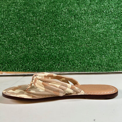 Bernardo Miami Camo Flip Flops Thong Sandals Comfortable Slides Womens 8 M