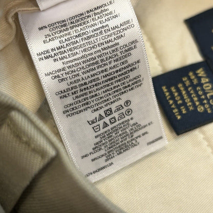 Brooks Brothers Pants Mens 40x30 Brown Advantage Chino Pockets Casual Work