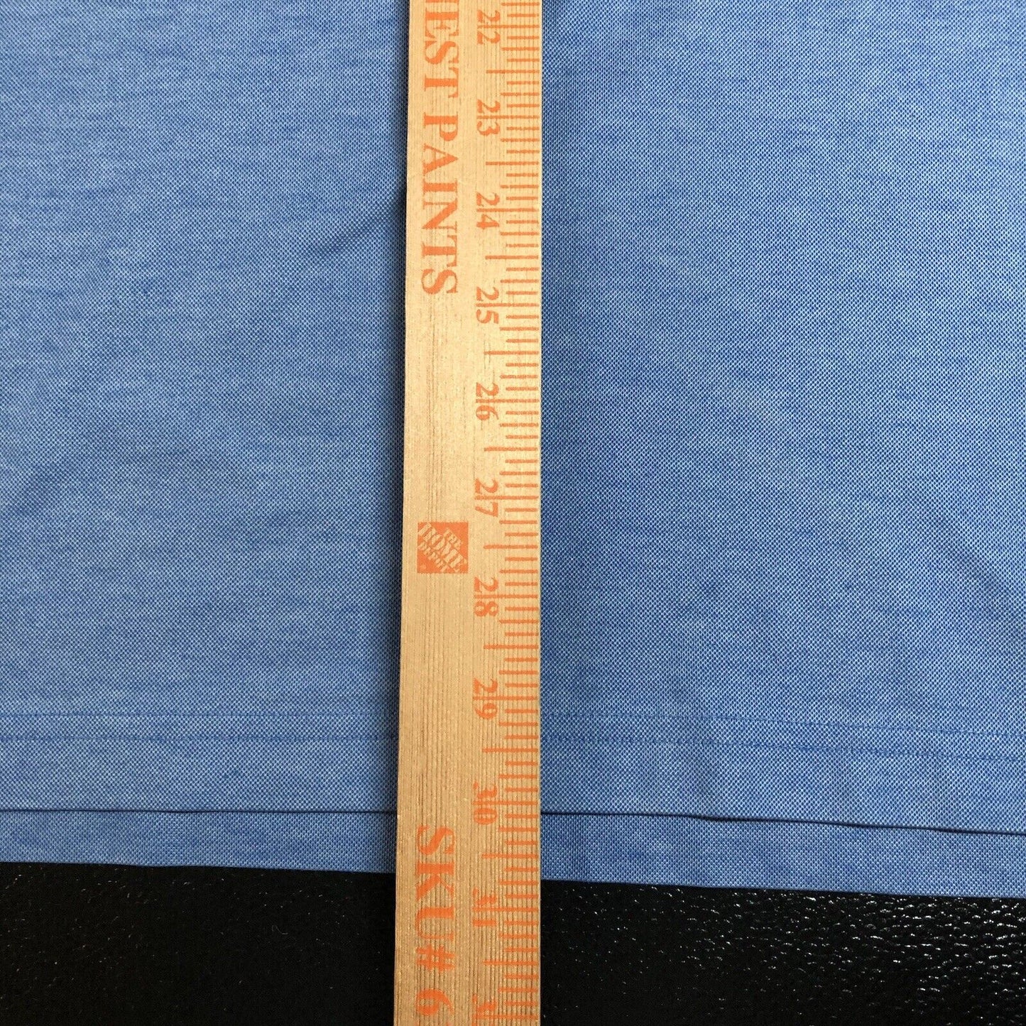 Travis Mathew Polo Shirt Mens XXL 2XL Blue Golf Athletic Pima Short Sleeve