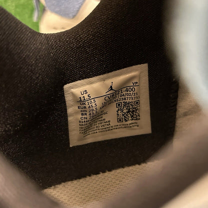 Nike Jordan Delta 2 Mens 11.5 Blue Cerulean Shoes Sneakers Athletic Casual w/box