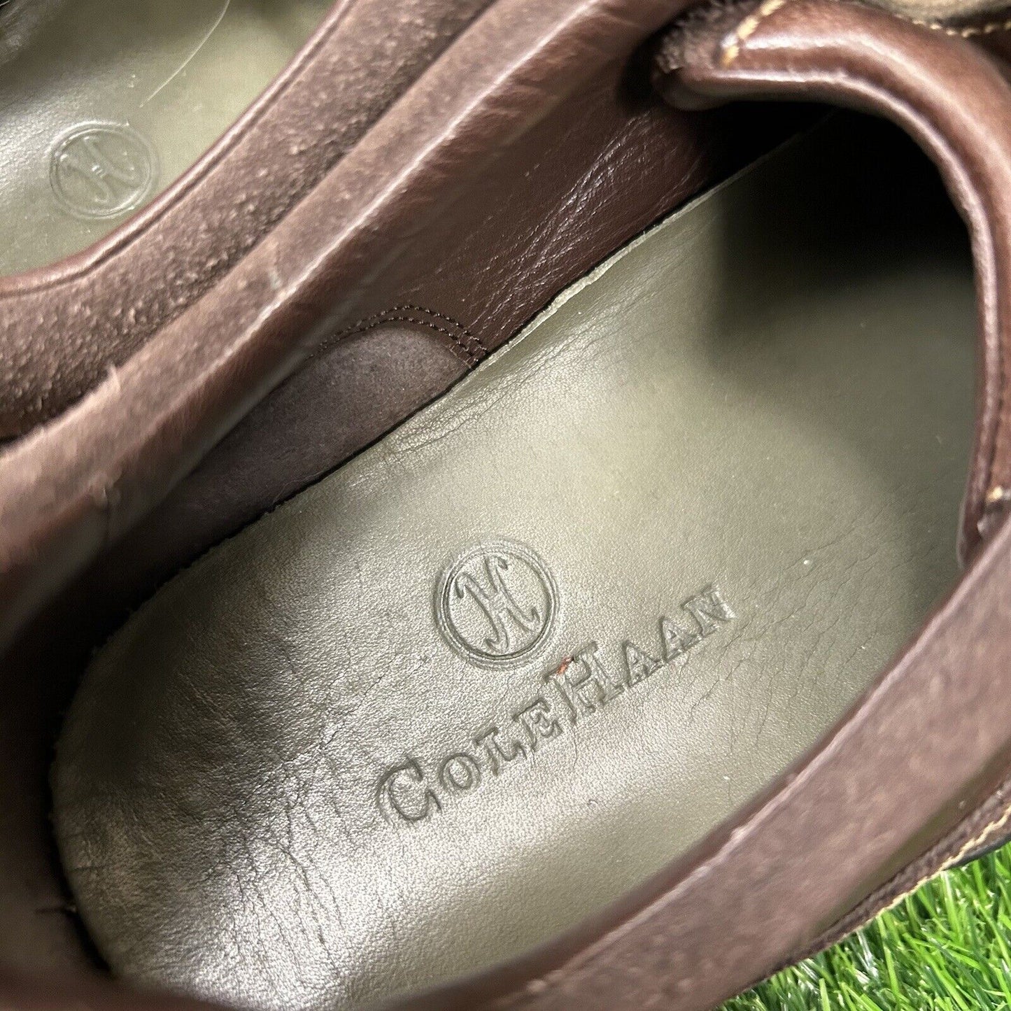 Cole Haan Oxfords Mens 9.5 M Brown Shoes Leather Lace Up Casual Walking Work