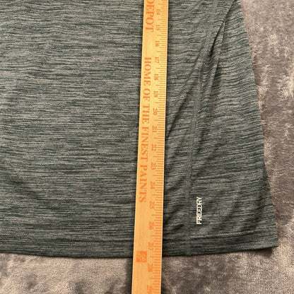 Eddie Bauer Freedry Shirt Mens Small Green Long Sleeve Athletic Running Casual