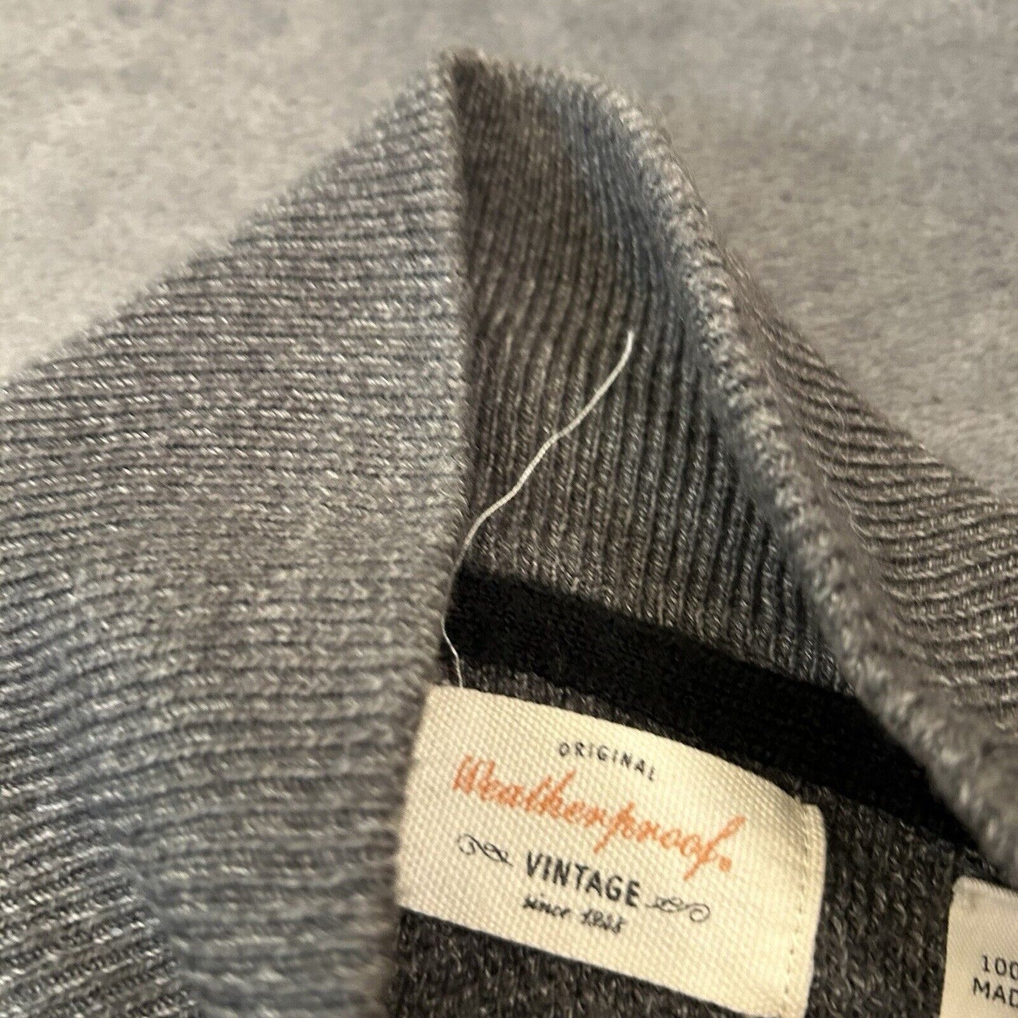 Weatherproof Vintage Sweater Mens Extra Large Gray Acrylic Pullover Sweatshirt