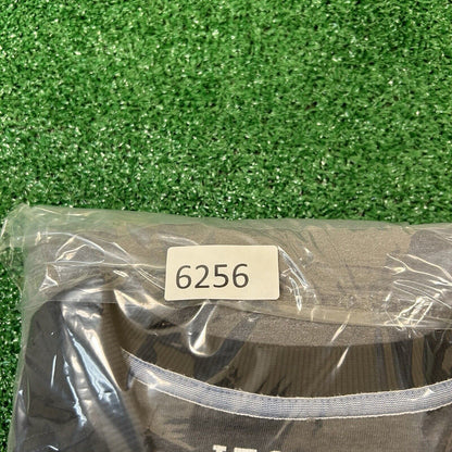 Izod Performance Sweater Mens XXL 2XL Gray Black Pullover Sweatshirt Stretch