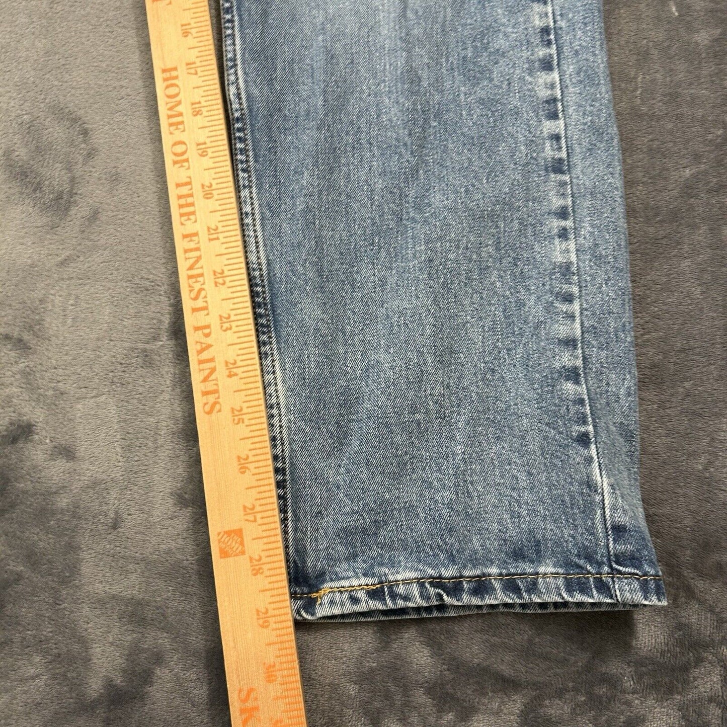 Levis 505 Jeans Mens 36x30" Blue Straight Denim Pants Casual Work See sizing