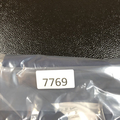 Nike Golf Polo Shirt Mens Large Navy White Dri-Fit Athletic Comfort Short Sleeve