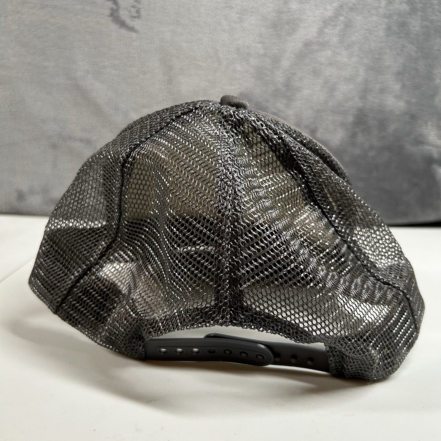 Vans Trucker Hat Cap Snapback Gray Black Foam Skater Y2K Otto Adjustable Mens