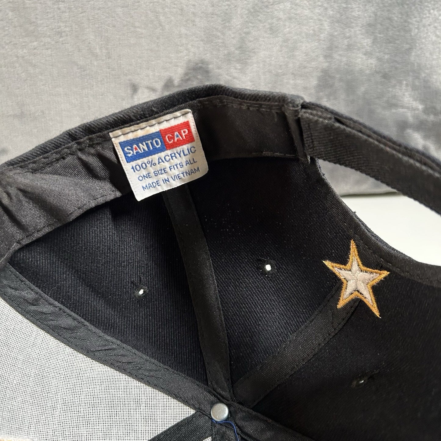 US Army Baseball Hat Cap Mens Strap Back Dark Navy Acrylic Santo Cap Adjustable