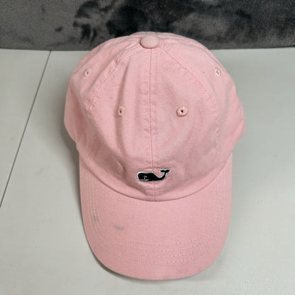 Vineyard Vines Baseball Hat Cap Womens Pink Blue Whale Preppy Outdoor Adjustable