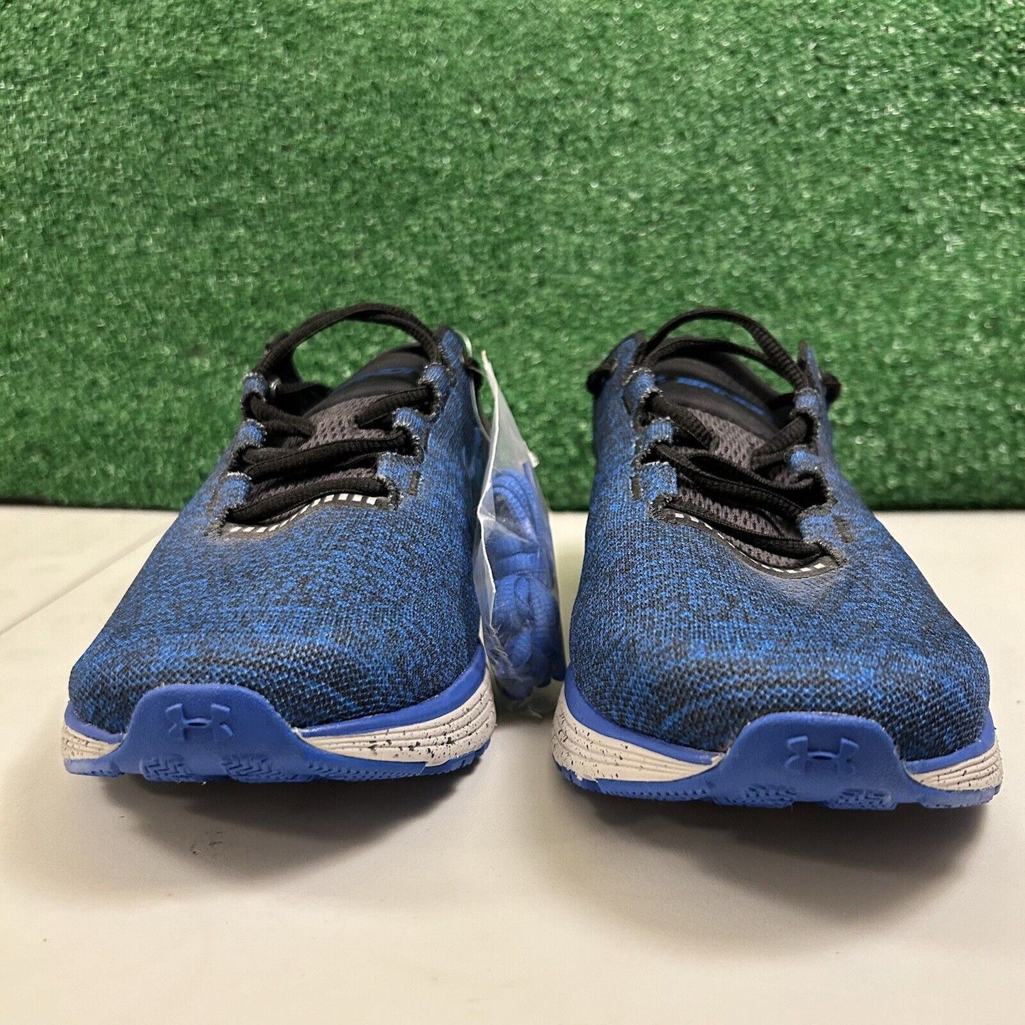 Under Armour Charged Bandit 3 Mens 9.5 Blue Black Shoes Sneakers Athletic NEW