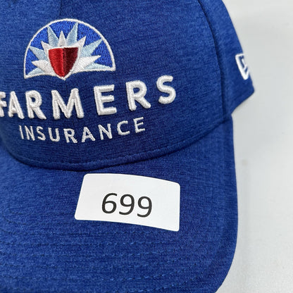 Farmers Insurance Nascar Hat Cap Mens Strap Back Blue Kasey Kahne #5 New Era