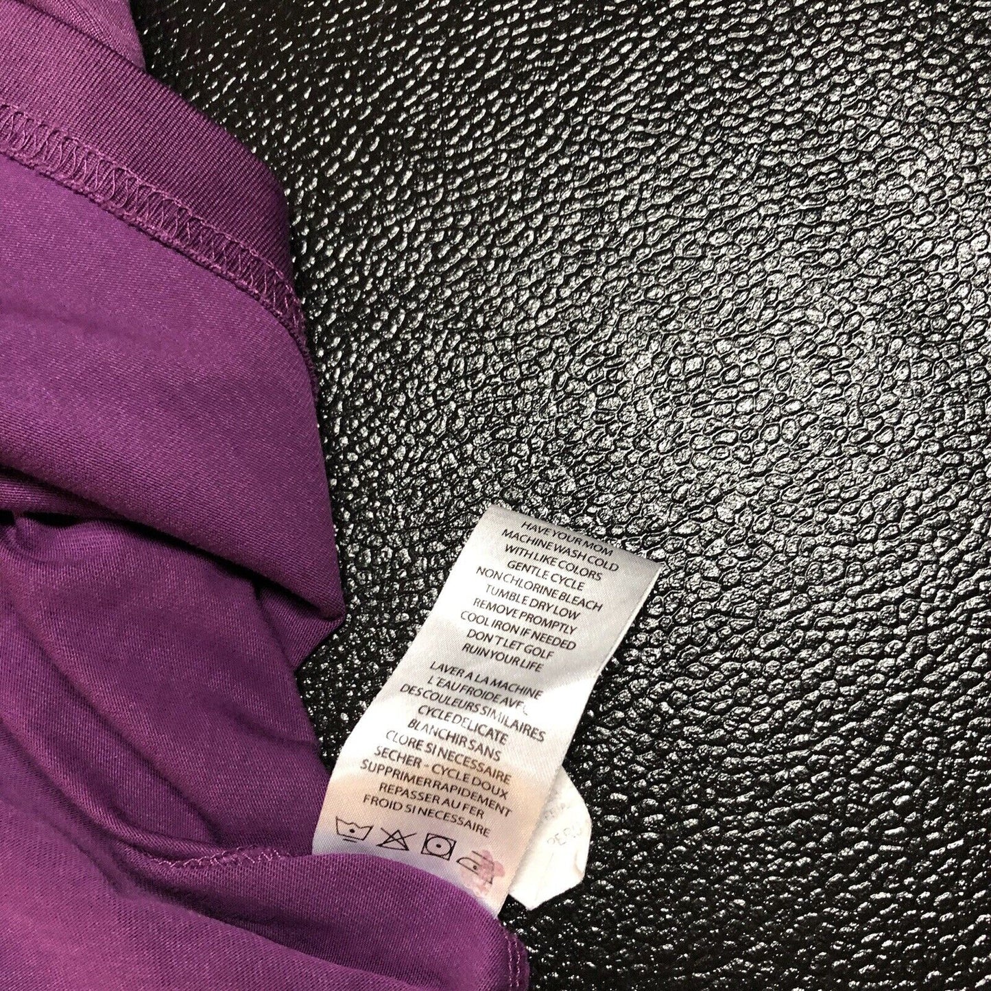 Travis Mathew Polo Shirt Mens XXL 2XL Purple Golf Athletic Pocket Short Sleeve