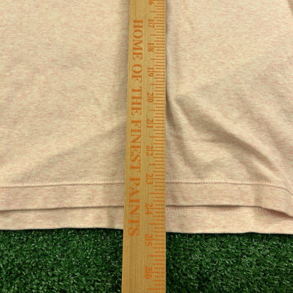 Banana Republic Performance Polo Shirt Mens Medium Pink Short Sleeve Golf Luxe