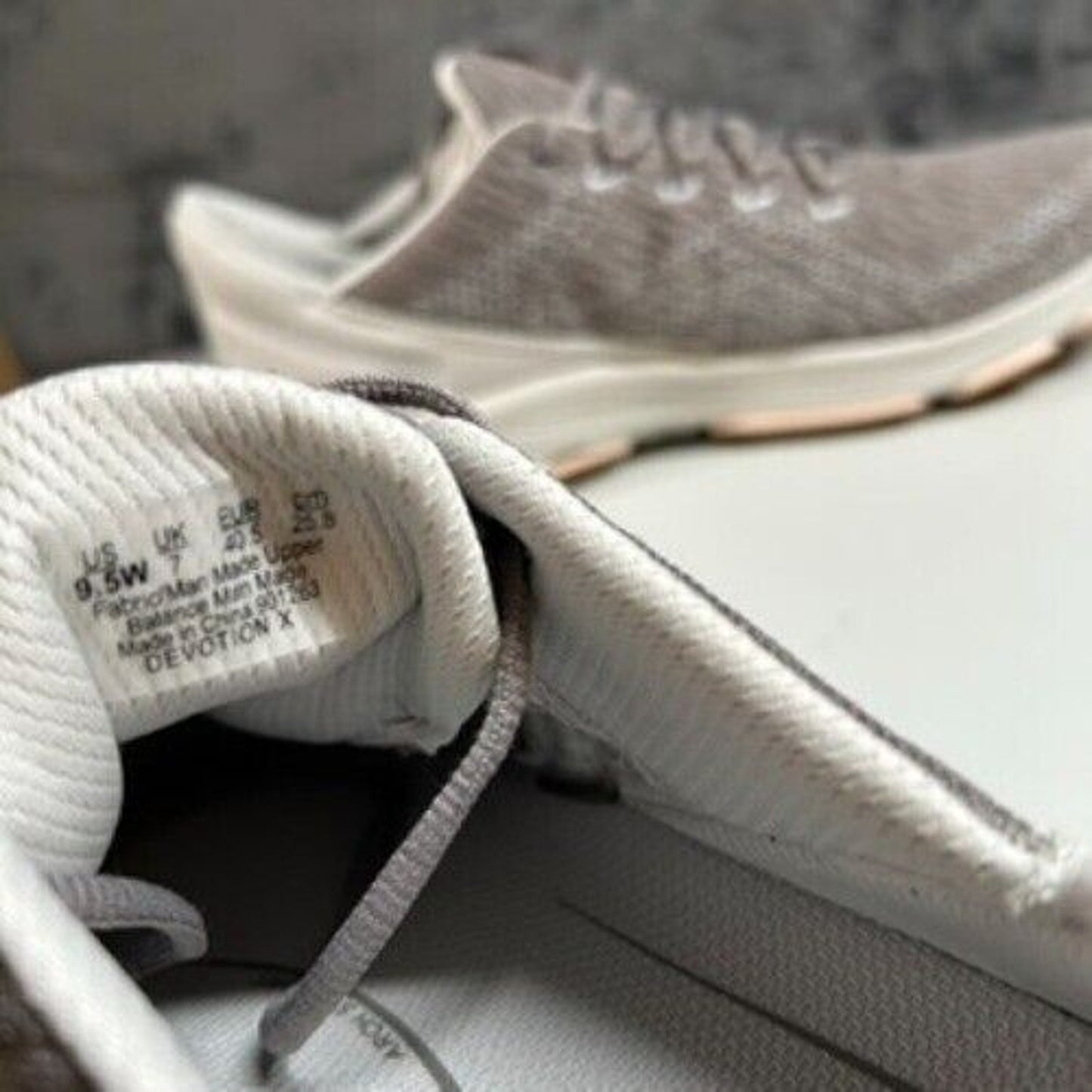 Ryka Devotion X Walking Shoes Comfort Athletic Sneakers Gray Womens 9.5 Wide