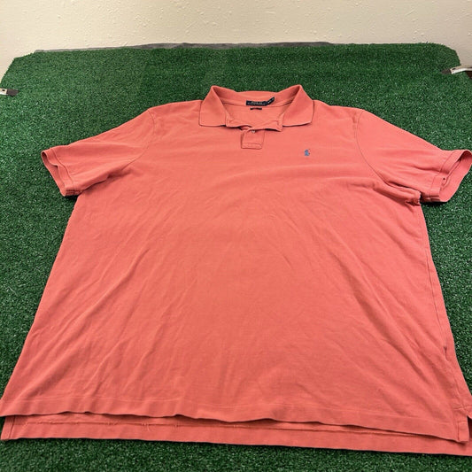 Polo Ralph Lauren Polo Shirt Mens XXL 2XL Coral Short Sleeve Golf Classic Fit