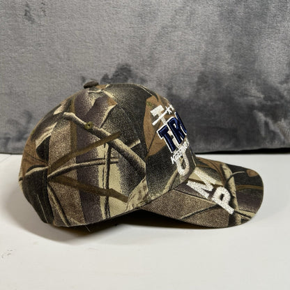 Trump Keep America Great Hat Cap Men Strap Back Green Brown Camo Hunting Outdoor