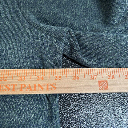 Izod Sweater Mens XXL 2XL Green Blue Blend Knit Pullover Sweatshirt 1/4 Zip