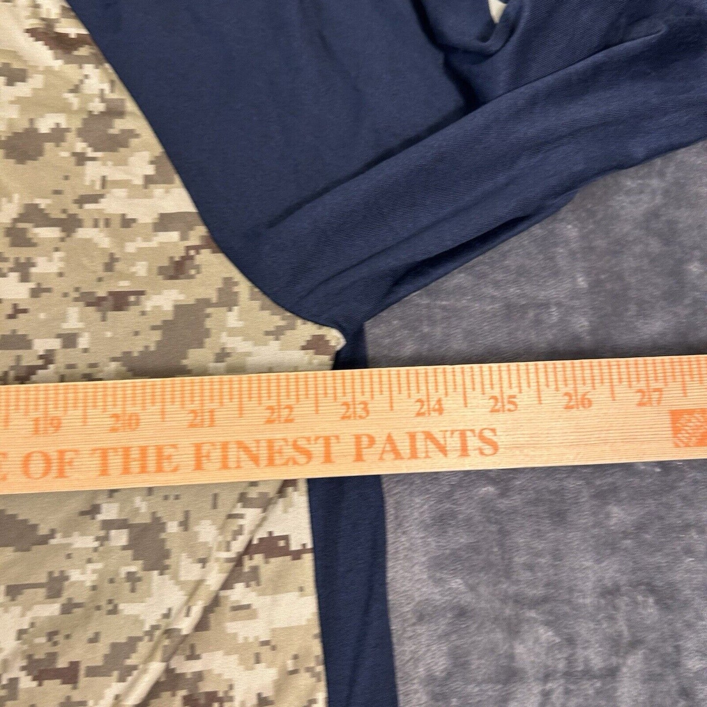 Nike On Field New England Patriots Shirt Mens XXL 2XL Green Blue Camo 3/4 Sleeve