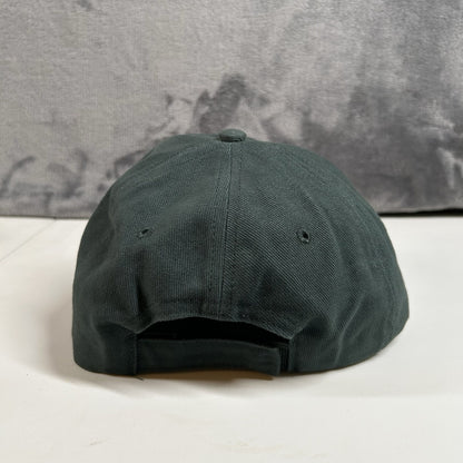 Natural Americna Spirit Hat Cap Adult Strap Back Green Yellow Flower Adjustable