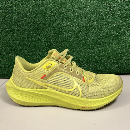 Nike Air Zoom Pegasus 40 Womens 8 Neon Volt Shoes Sneaker Athletic Running