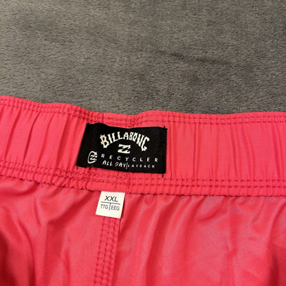 Billabong Board Shorts Men XXL 2XL 36" Red Drawstring Hybrid Swim Recycler NEW