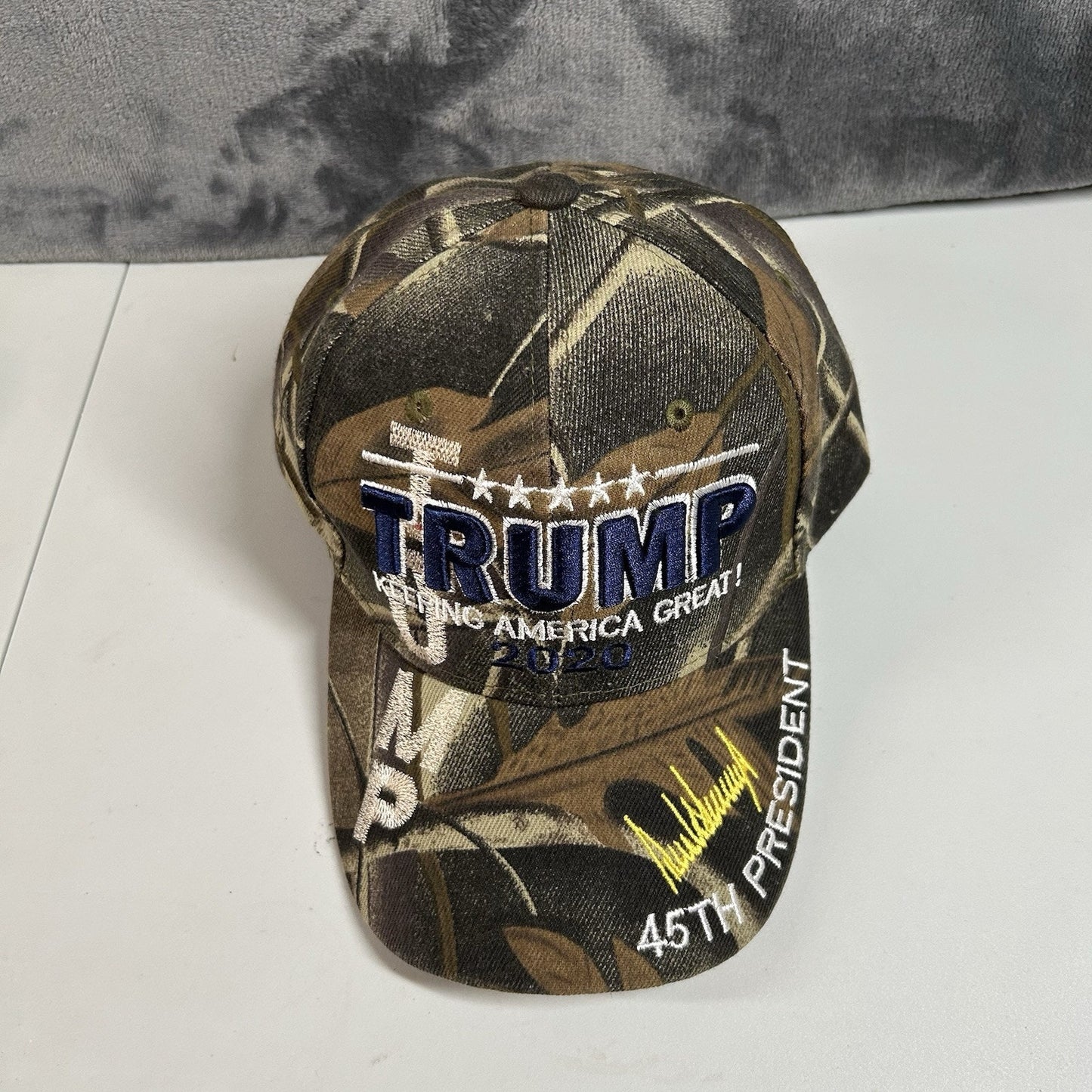 Trump Keep America Great Hat Cap Men Strap Back Green Brown Camo Hunting Outdoor